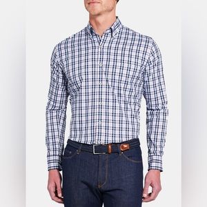 Peter Millar Crown Comfort Moritz Check Sport Shirt